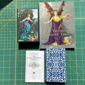 Rare OOP Victorian Romantic Tarot Deck & Guidebook Spirituality Retro Gifts Art